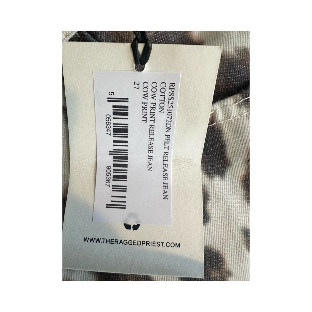 The Ragged Priest Cow Print Jeans - Picture 4 of 5